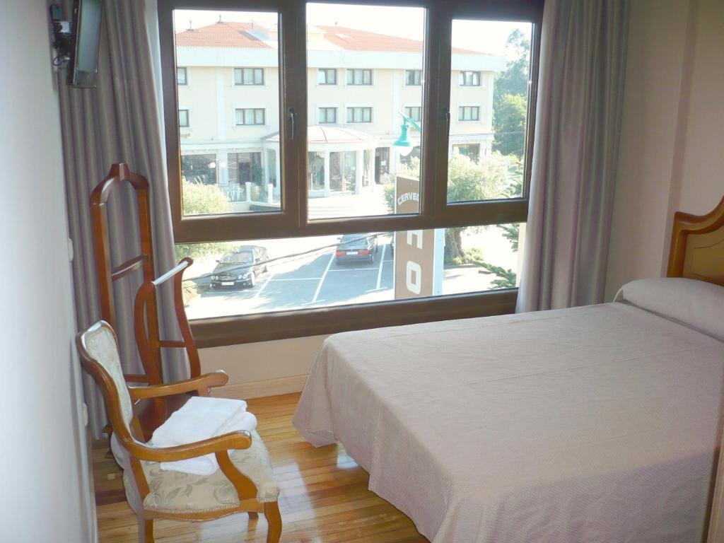 Pension Bos Bergondo Chambre photo